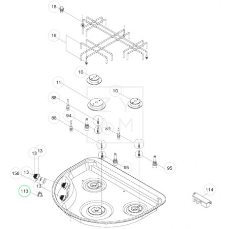 INTERRUPTOR ENCENDIDO DOMETIC CRAMER