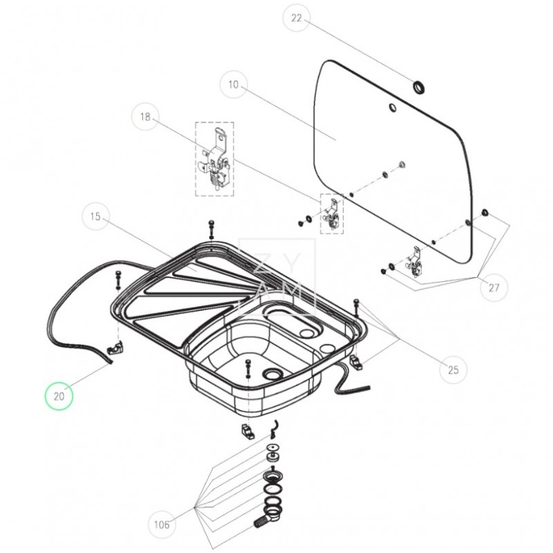 JUNTA PERFIL 1,96M C/F 60X45