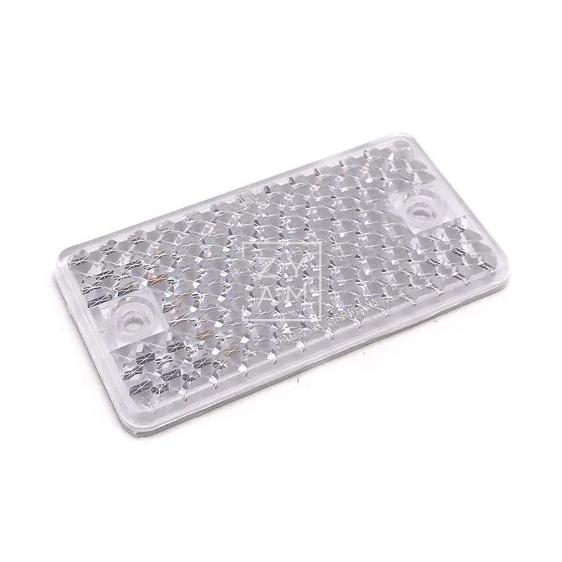 CATADIOPTRICO RECTANGULAR BLANCO