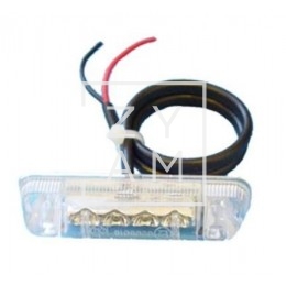PILOTO FRONTAL LED BLANCO 65X16