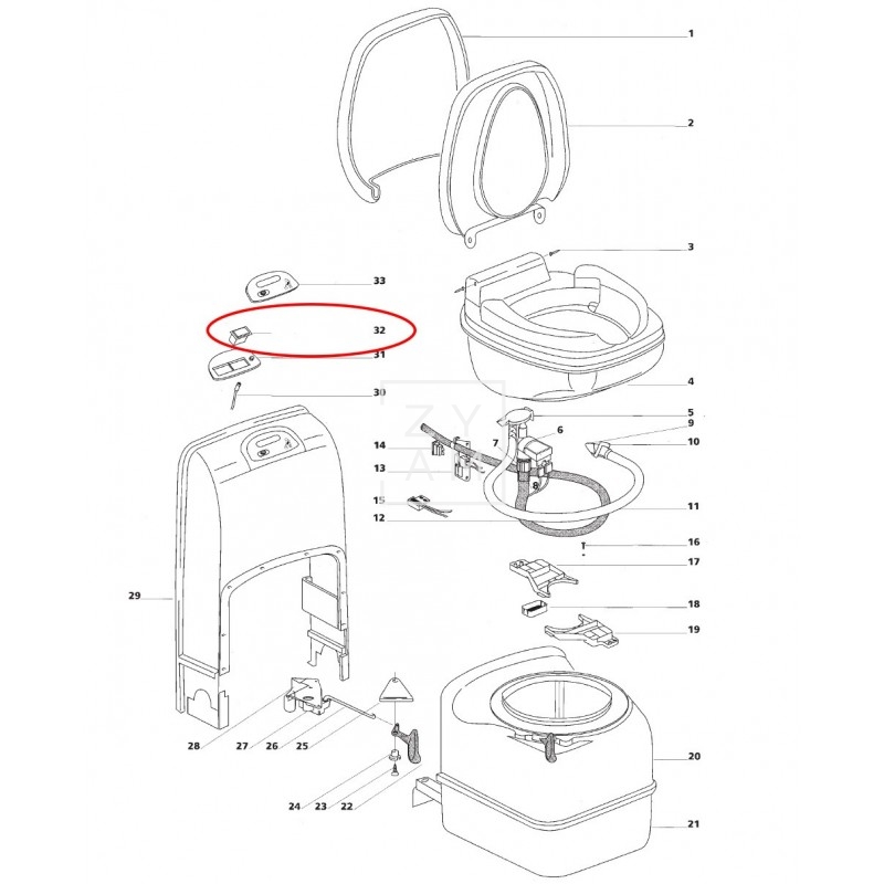 INTERRUPTOR CISTERNA C200