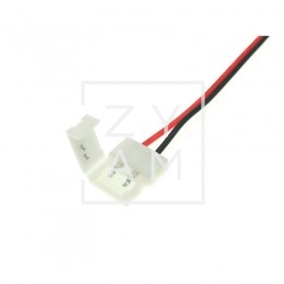 Conector Tira Led Flexible C/Cable 15 cm
