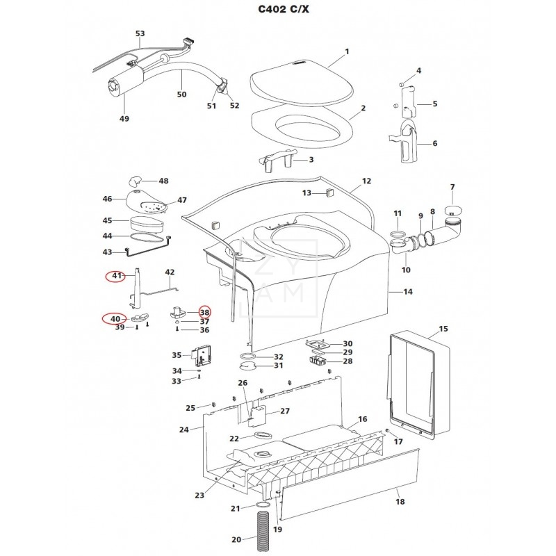 MANDO DESCARGA C400/500