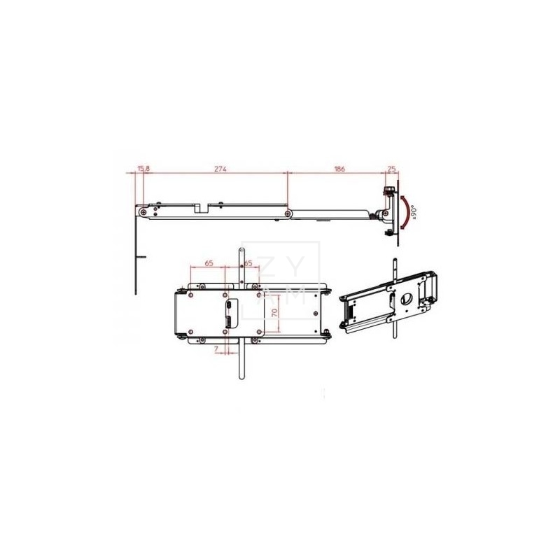 SOPORTE TV SKY BASIC XL