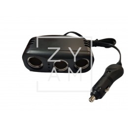 ENCHUFE MECHERO LADRON 3X12V MAX