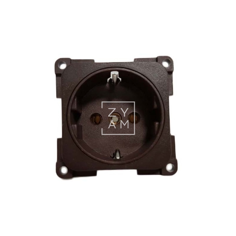 ENCHUFE 220V PRESTO MARRON