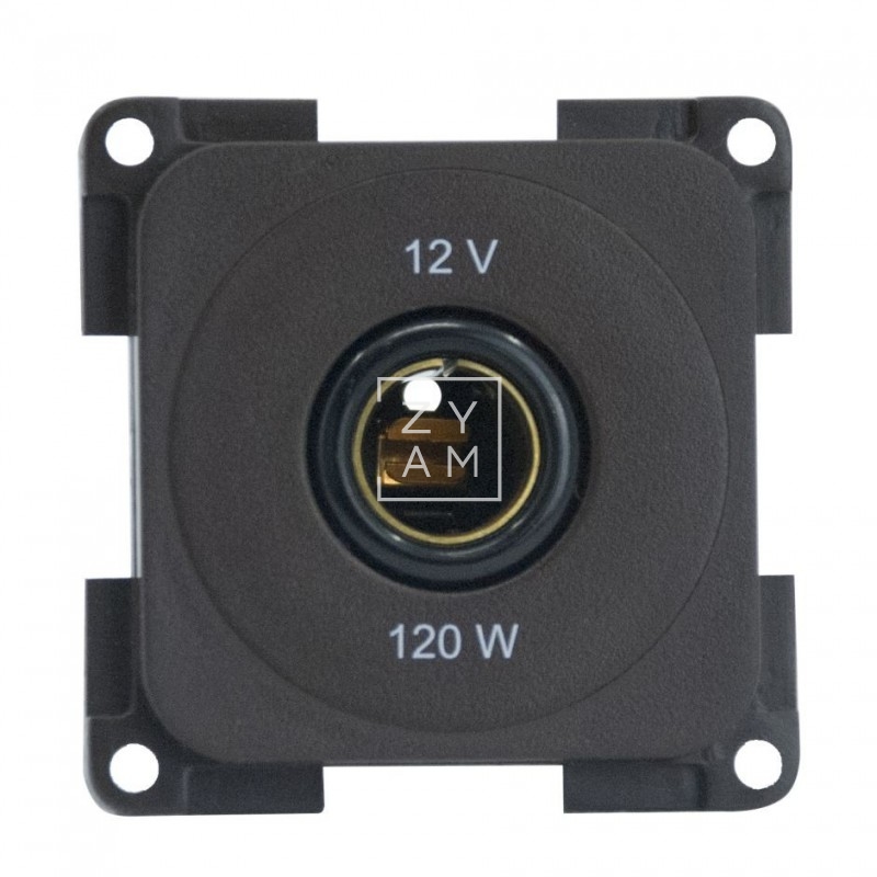 ENCHUFE 12V PRESTO MARRON