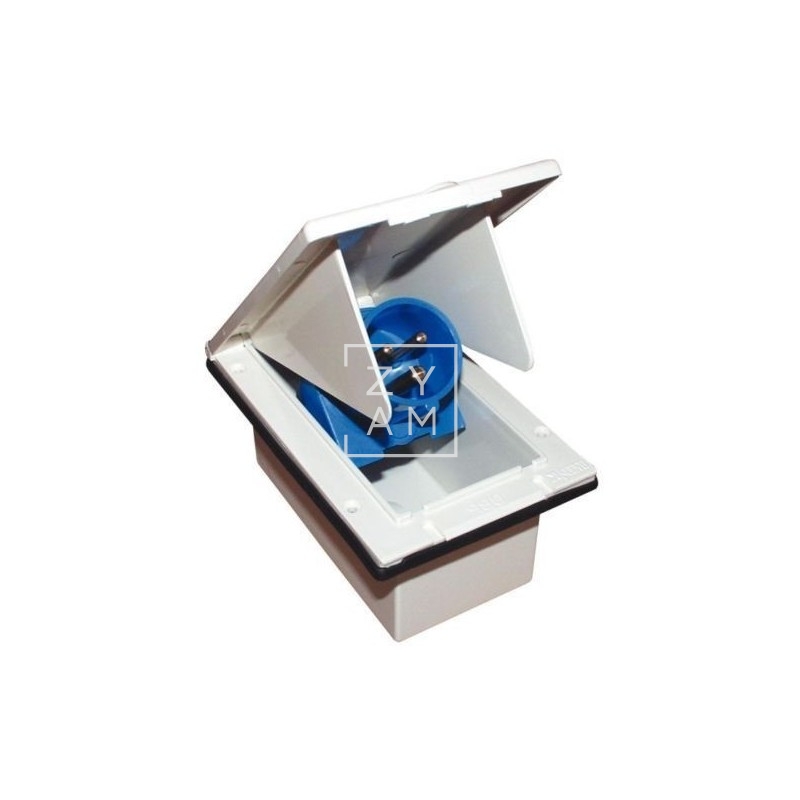 TOMA EXTERIOR RECTANGULAR 220V CEE