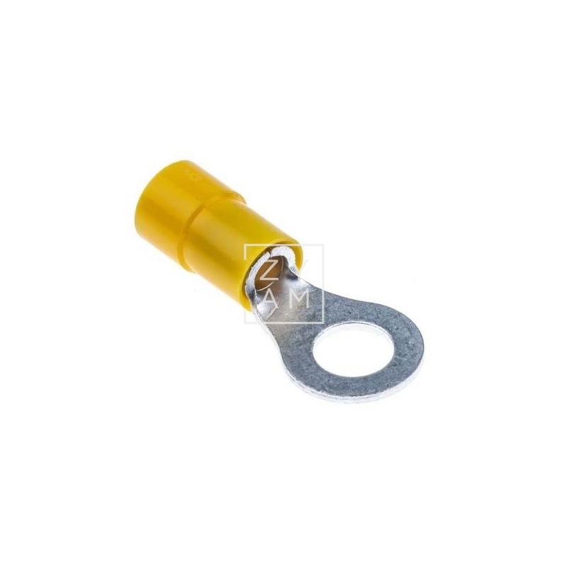 TERMINAL AMARILLO PLANO 6MM