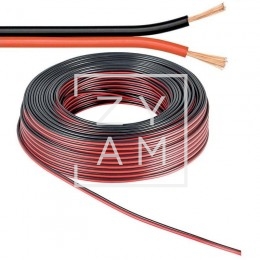 Cable Paralelo Rojo/Negro 2x2.5mm2