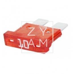FUSIBLE PLANO ROJO 10A