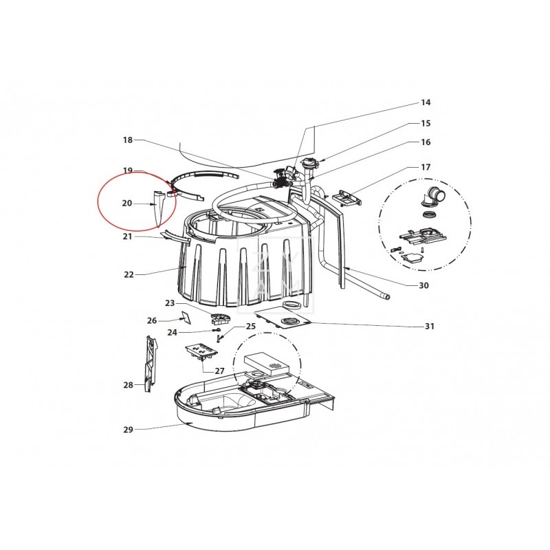 MANDO DESCARGA C250/C260
