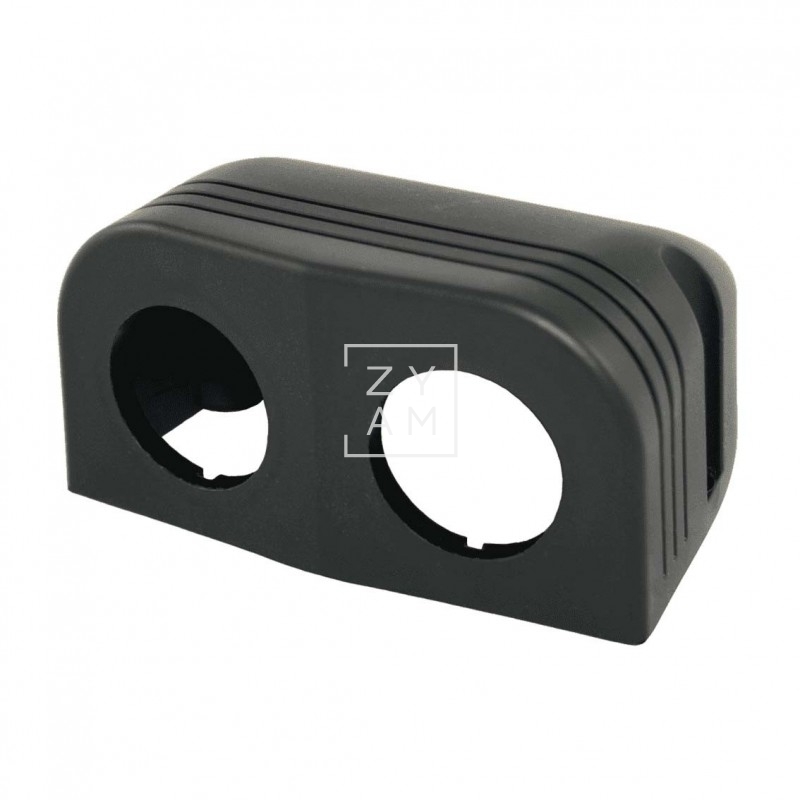 CARCASA SOBREPUESTA DOBLE 12V+USB