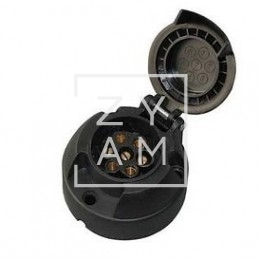 BASE 12V 7H METAL/PLASTICO