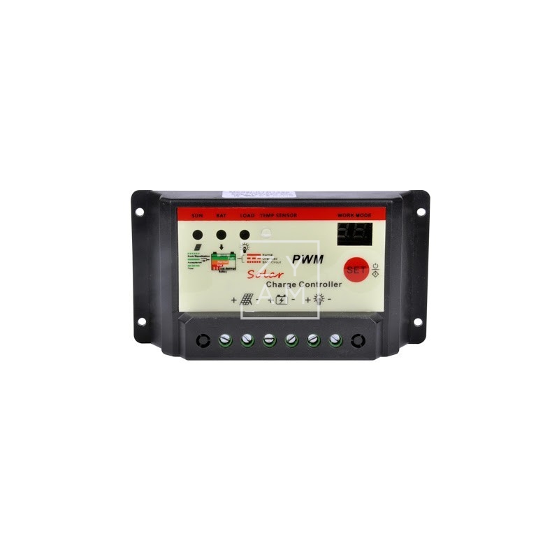 REGULADOR SOLAR LED KTD1220 20A 12V/24V