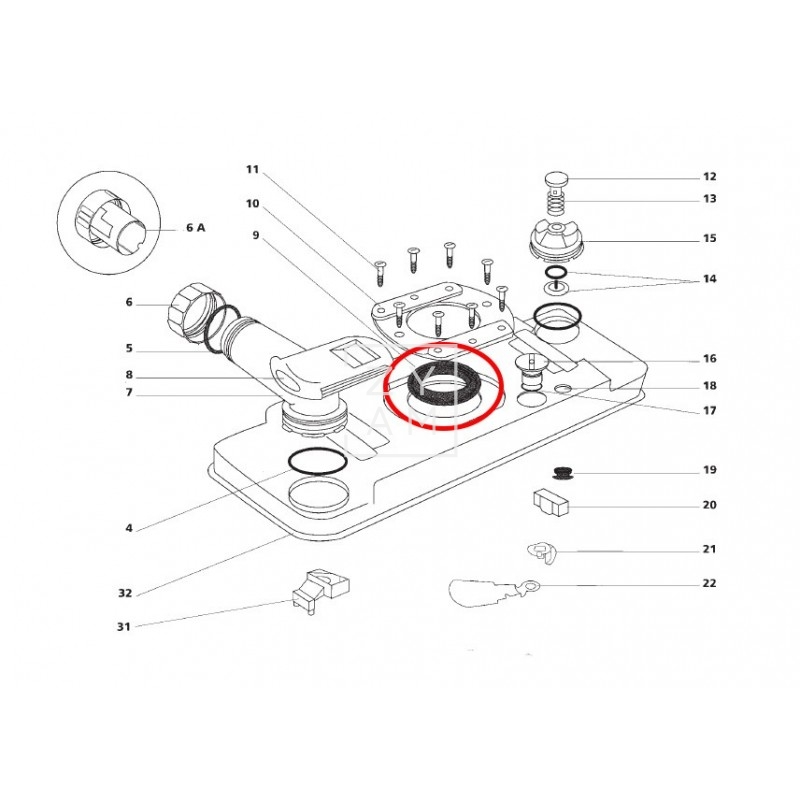 JUNTA CASSETTE C2/C3/C4