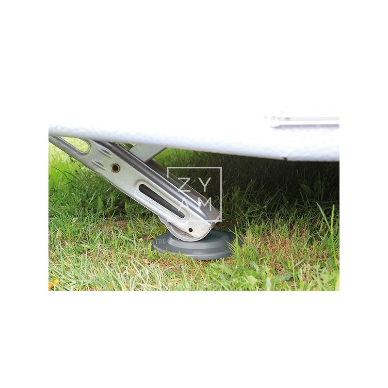 APOYAPATAS FIAMMA PLATES GRIS 4UNIDADES