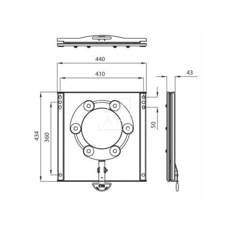 PLATAFORMA DUCATO +2006 COND/ACOM CTE