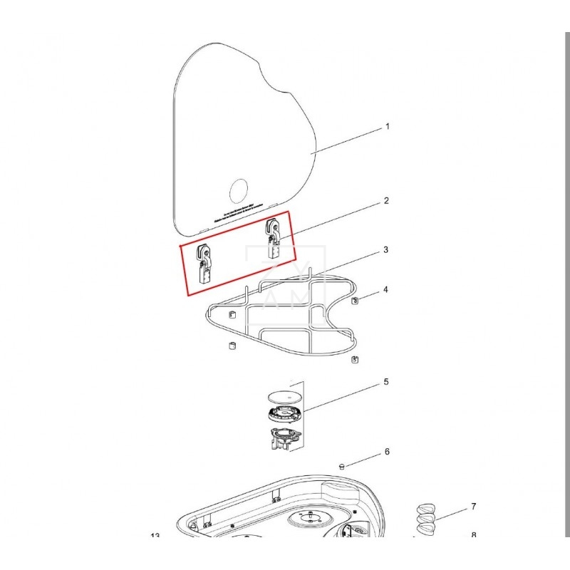 BISAGRAS CRISTAL COCINA/SENO THETFORD