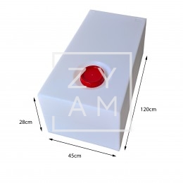 Deposito 150L 45X120X28
