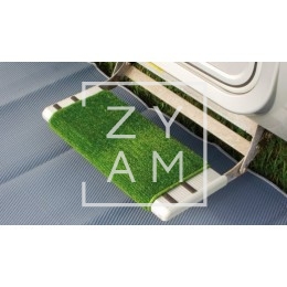 Alfombrilla Escalon Clean Step Verde