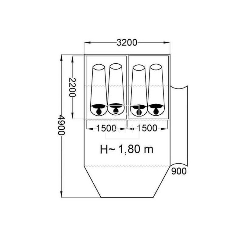 AVANCE HINCHABLE TOUR FAMILY AIR