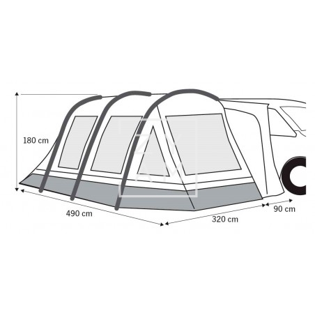 AVANCE HINCHABLE TOUR FAMILY AIR