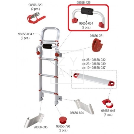 ARCO ESCALERA FIAMMA DELUXE 8