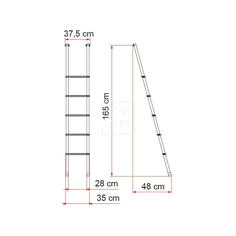 ESCALERA INTERIOR DELUXE 5B