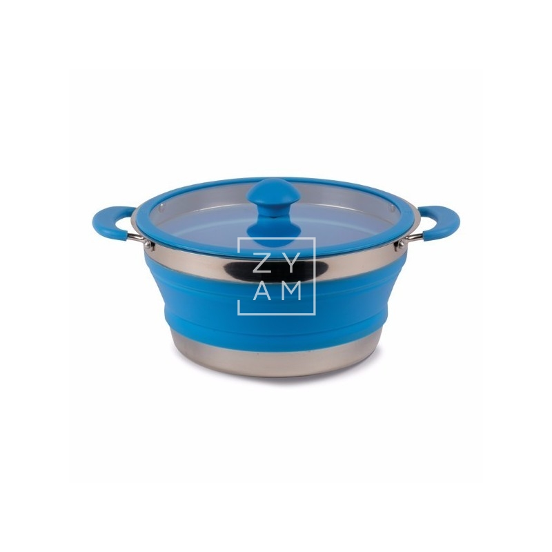 CACEROLA PLEGABLE SILICONA 3L