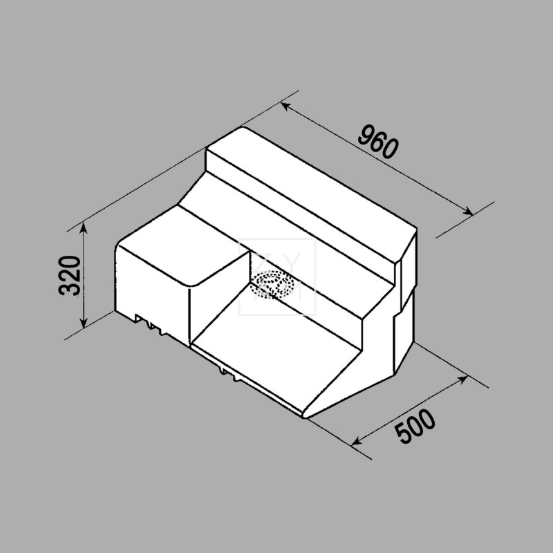 Depósito Agua 80L Ducato X230 X244 EV 1711
