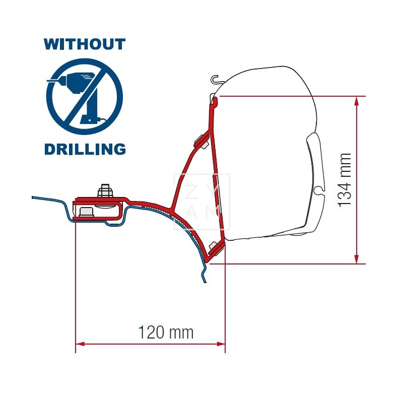 Kit Anclaje F45 VW T5 / T6