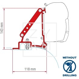 Kit F45 Ducato/Jumper/Boxer +2006