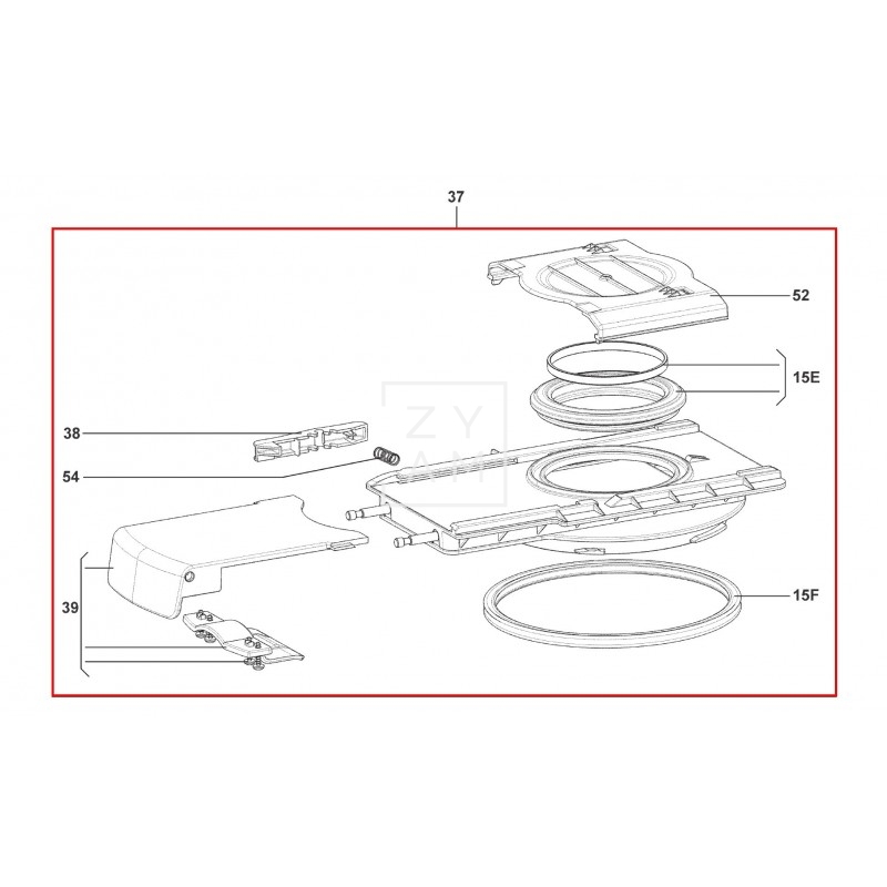 MECANISMO CASSETTE CTS 3110/4110