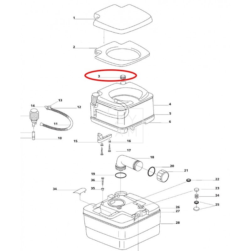 TAPON CISTERNA PORTA POTTI