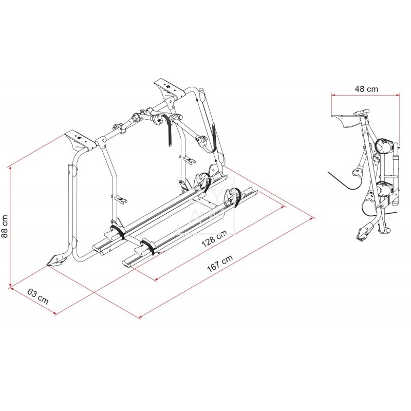 CARRY-BIKE VW T6 PRO