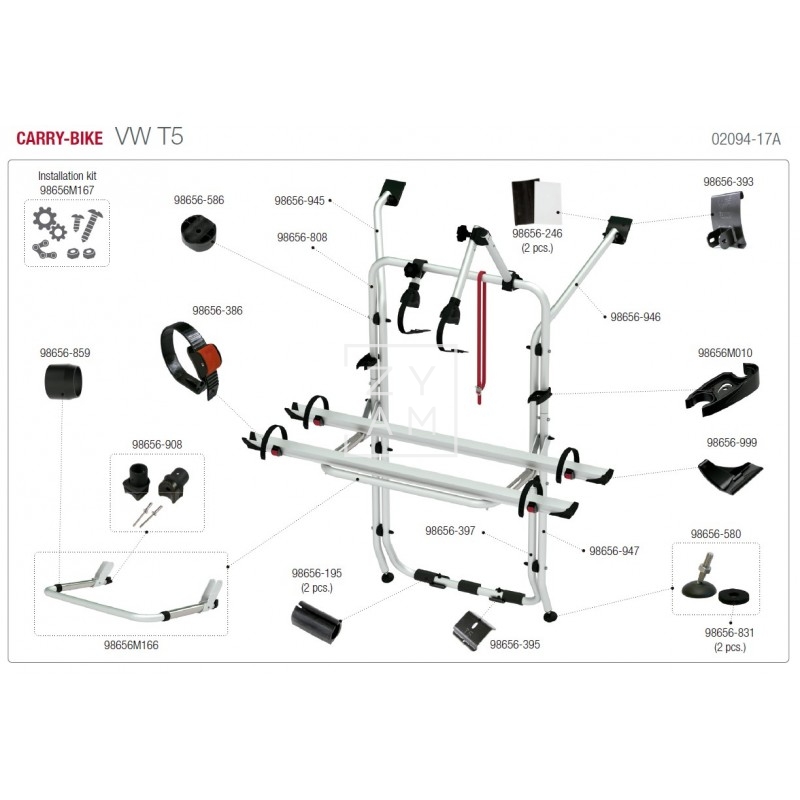 Fiamma Carry-Bike VW T5