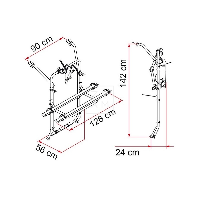 Fiamma Carry-Bike VW T5