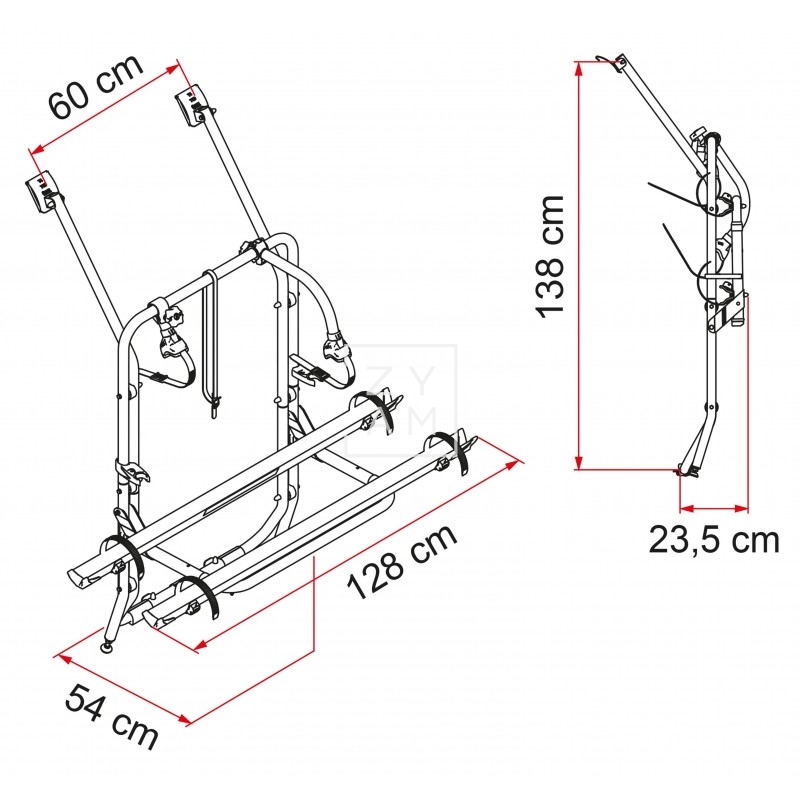 Portabicicletas para VW T4