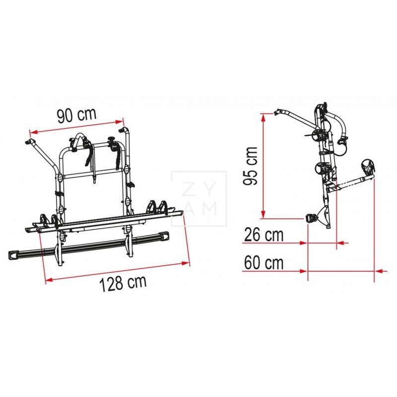 CARRY-BIKE MERCEDES CLASS V