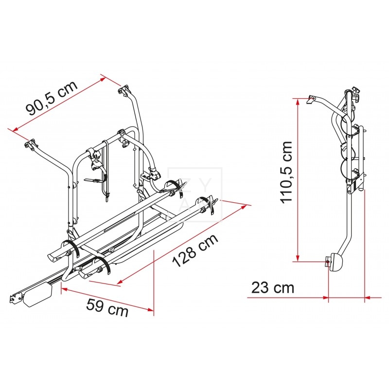 CARRY-BIKE MERCEDES VIANO