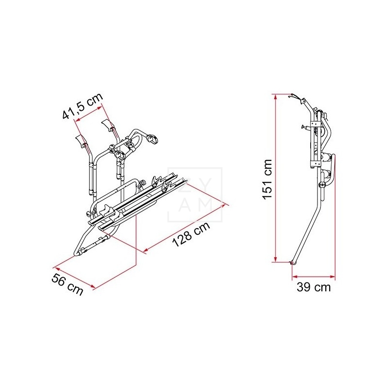 CARRY-BIKE TRAFFIC/VIVARO D
