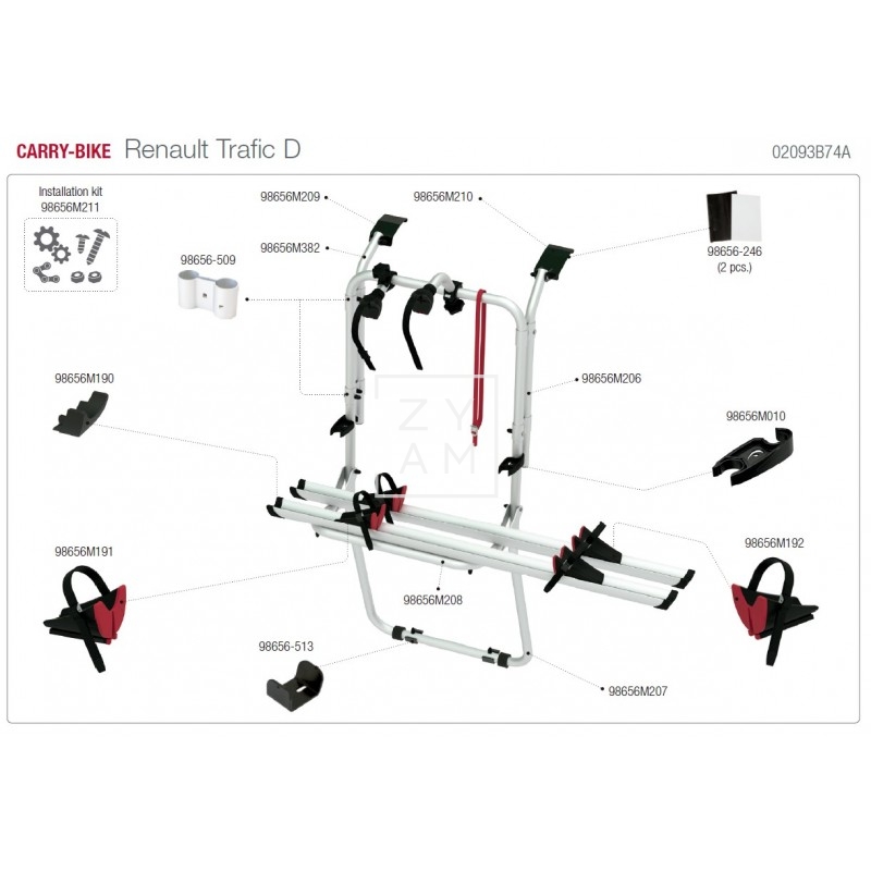 CARRY-BIKE TRAFFIC/VIVARO D
