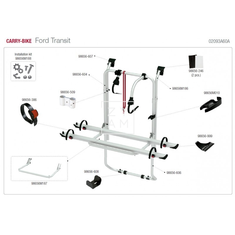 CARRY-BIKE FORD TRANSIT