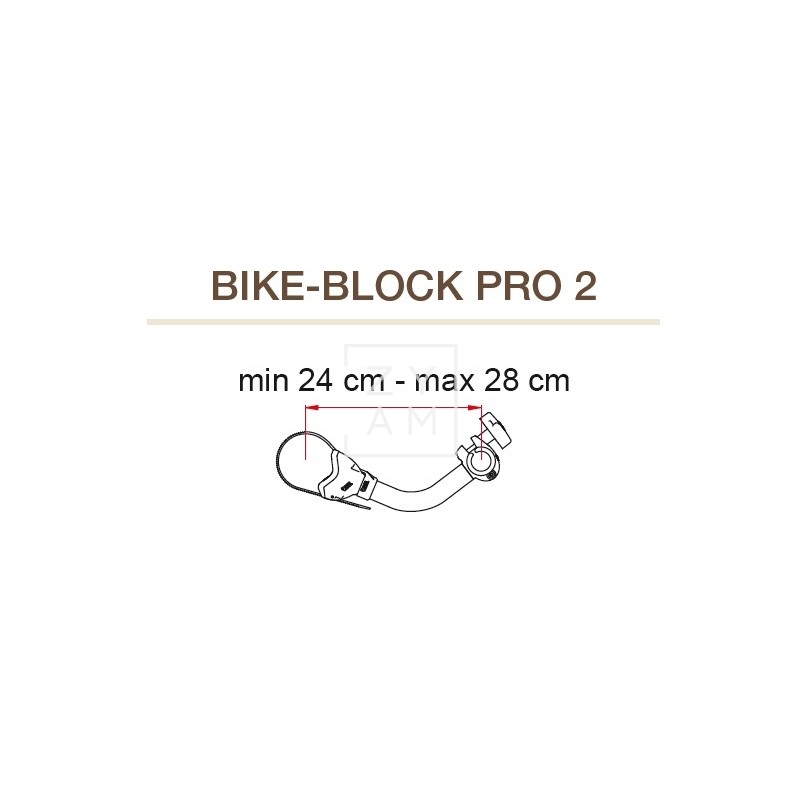 BRAZO BIKE-PRO 1 FIAMMA RED