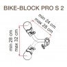 BRAZO FIAMMA BIKE-BLOCK PRO S BLACK