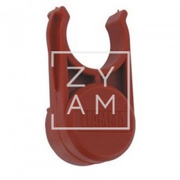 Kit Abrazadera D.30 Rojo