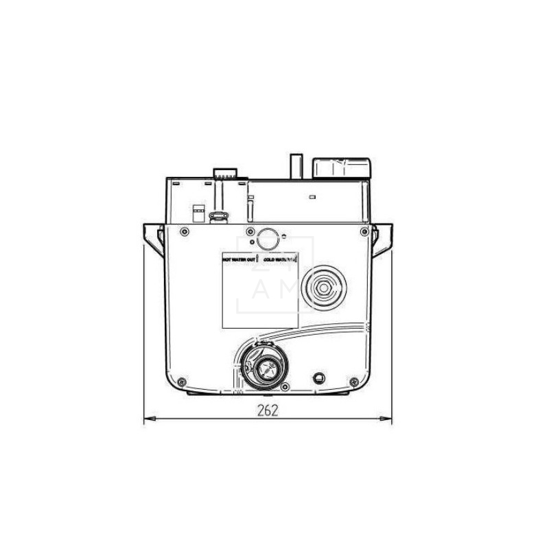 TERMO BOILER GAS WHALE EXPANSE 8L