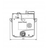 TERMO BOILER GAS WHALE EXPANSE 8L