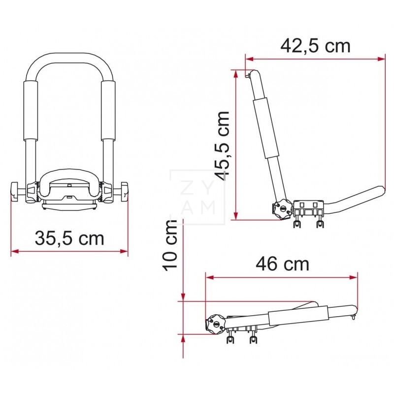 PORTAEQUIPAJE FIAMMA CARRY-KAYAK